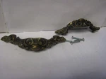 2 Notting Hill P611DB Decorative Ornate Metal Bronze Drawer Pull Handle 4" C-c. Fixed Price $19.99.