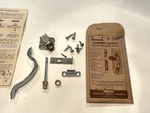 Nos Vtg Amerock Chrome Cabinet Handle Push Latch ED9449. Fixed Price $14.00.
