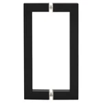 Crl Matte Black 8" X Series Square Tubing Back-to-back Pull Handle. Fixed Price $72.79.