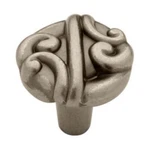 1-3/16" Montrose Calligraphy Knob Antique Iron. Fixed Price $5.52.