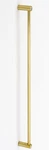 Alno CD715-18-SB Contemporary Crystal 18" Appliance Pull Satin Brass. Fixed Price $139.96.