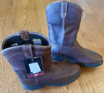 Ariat Mens 13 Ee Wide Sierra Pull On Leather Work Boots New Western Cowboy. Fixed Price $99.99.