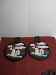 Chesapeake Bay Decorative Hot Pan Rest Cast Iron Set Of 2 Lighthouse. Fixed Price $11.11.