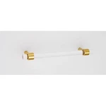 Alno A860-8-PB/NL Contemporary Acrylic 8" Pull Unlacquered Brass. Fixed Price $43.99.