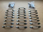 Belwith P14444-SN Drawer 1990S Pull Handle 3" Centers Satin Nickel Modern Set 24. Fixed Price $24.00.