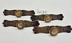 4 Vintage Amerock Carriage House Drawer Pull Cabinet Door Knob Backplate Metal. Fixed Price $35.00.