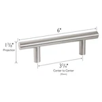 Design House 3.75" 5-PACK Stainless Steel Solid Cabinet Pull Satin Nickel. Fixed Price $29.50.