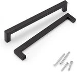 Knobwell 15 Pack Black Stainless Steel Cabinet Handles 7-9/16 Kitchen Drawer. Fixed Price $36.94.