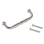 25 Pcs Tuscan Kitchen Bath Cabinet Satin Nickel 76MM 3" 901-SN. Fixed Price $26.95.