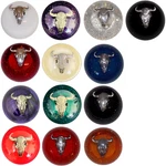 Cow Skull Knobs (1/2"-13 Female Threads) Twisted Shifterz (choose Color). Fixed Price $58.99.