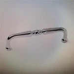 = Lot Of Laurey 45426 3-1/2" Polished Chrome Pull Handles Gleaming Brass Co. Fixed Price $12.99.