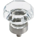 (25)-AMEROCK Traditional Classics Satin Nickel Glass 1-1/4 In. Cabinet Knob. Fixed Price $231.99.