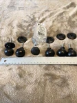 Brainerd Cabinet Hardware Knob Mixed Lot 6 Owned Dark Brown Espresso. Fixed Price $5.00.