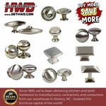 10 Pack Knob Pull Handle Kitchen Bath Cabinet Hardware Brushed Nickel Collection. Fixed Price $22.05.