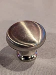 Lot Amerock Cabinet Knobs Silver BP853G9 1-3/16" Sterling Nickel New Pulls. Fixed Price $11.90.