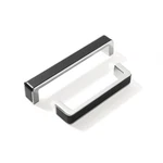 Kcmwsy Pack Kitchen Cabinet Multiple Sizes, Black Silver 4.4IN/112MM. Fixed Price $32.57.