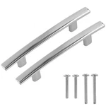 Figo Home Silver Drawer Pulls 3 Inch Hole To - 10 Pack Cabinet .... Fixed Price $10.80.