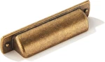 Khtumeware 4 Pack 3" Drawer Pulls Antique Brass Cabinet Cup Kitchen Hardwa. Fixed Price $27.60.