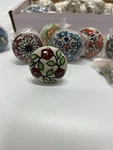 Jgarts 20 Assorted Rare Hand-painted Ceramic Knobs, Cabinet Drawer Pulls,. Fixed Price $14.99.