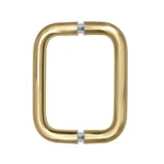 Crl Satin Brass 6" Back-to-back Solid 3/4" Diameter Pull Handles. Fixed Price $35.00.