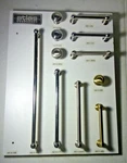 Atlas Hardware Victoria Series 4 Round Mushroom Knobs & 7 Handle Pulls. Fixed Price $129.95.