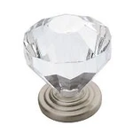 Amerock 14303G10 Bp Traditional Classics Acrylic Knob With Base, Satin Nickel,. Fixed Price $20.69.