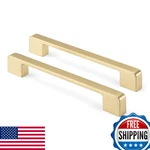 Rergy Gold 6-1/4" Square Cabinet Handles 5-PACK Zinc Alloy Kitchen Drawer Pulls. Fixed Price $52.28.