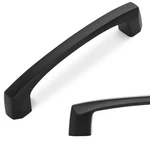 10 Pack 3-3/4 INCH(96MM) Kitchen Cabinet Handles Matte Black Pulls Zi.... Fixed Price $51.61.