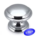 *5 Pack* Cosmas Cabinet Hardware Polished Chrome Knobs - #4251CH. Fixed Price $9.85.