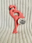 New Chesapeake Bay - Cast Iron Pink Flamingo Bottle Opener. Fixed Price $18.95.