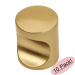 *10 Pack* Cosmas Cabinet Hardware Gold Champagne Contemporary Finger Pull 3312GC. Fixed Price $18.58.
