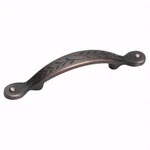 BP1580-ORB Oil Rubbed Bronze 3"CC Floral Handle Pulls Amerock Inspirations. Fixed Price $6.99.