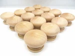 16 Pcs Wooden Drawer Knobs Unfinished Round Cabinet Pull Handles Set. Fixed Price $16.99.