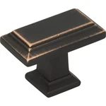 Atlas 290-VB Sutton Place Rectangle Knob 7/16 Inch Venetian Bronze. Fixed Price $10.94.