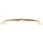 Alno A881-6-PB/NL Ribbon & Reed 6" Pull Unlacquered Brass. Fixed Price $55.96.
