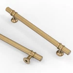 Asidrama 10 Pack 6.3 Inch Cabinet Handles Champagne Bronze Kitchen Pulls Cupboar. Fixed Price $78.46.