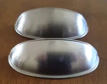 2 Cup Pull Drawer Cabinet Hardware Handles Kitchen Dresser Silver Tone. Fixed Price $8.89.