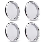 Homotek 4 Pack Chrome Closet Door Finger Pulls, 2 1/16 In, Snap. Fixed Price $12.38.