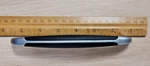 Siro Designs 6.25IN Centers Matte Chrome W/black Inlay Pull Set Of 7 W/screws. Fixed Price $66.01.