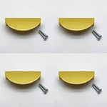 Susenya Cabinet Handles Half Moon Pullsdrawer SEMICIRCLE2.52" H.... Fixed Price $15.99.