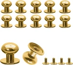 24 Packs Mini Drawer Pulls, 0.39 Inch Diameter Round Knobs, Tiny Dresser. Fixed Price $17.96.