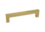 Origin 21 Center To Brushed Brass Square Handle Drawer Pull (6-PACK). Fixed Price $19.99.