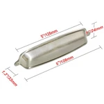 Utopia Alley Nicholas Pull -metal Brushed Nickel Drawer Handle, 5.0". Fixed Price $9.52.