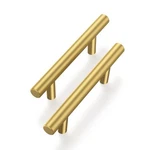 30 Pack Cabinet Handles Brass Gold Pulls Inch Hole Center Drawer. Fixed Price $34.01.