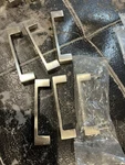Emtek Warwick Cabinet Pulls Brushed Nickel 3-1/2 Inch 6 Total. Fixed Price $36.00.