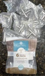 Liberty Hardware: 6 Pack Of 1-5/8 (40MM) Silver Bar Knobs Stainless Steel.. Fixed Price $44.00.