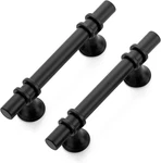 30 Pack 5 Inch Cabinet Pulls Kitchen Cupboard Handles With Round Base Matte Blac. Fixed Price $73.99.