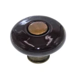 Amerock Furniture Trim Brown Brass 1/4" Round Cabinet Knob Pull BP878-BN. Fixed Price $5.14.