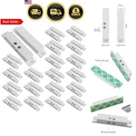 Magnetic Door Contact Sensor Window Alarm Surface Mounted 20 Sets White. Fixed Price $42.46.