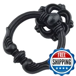 Mudujia 10-PACK Antique Black Vintage Look Drawer Pulls 2.2 Diameter Single. Fixed Price $55.07.